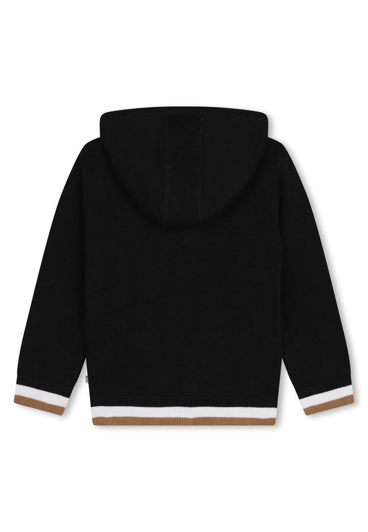 Cardigan BOSS da BAMBINO - Nero