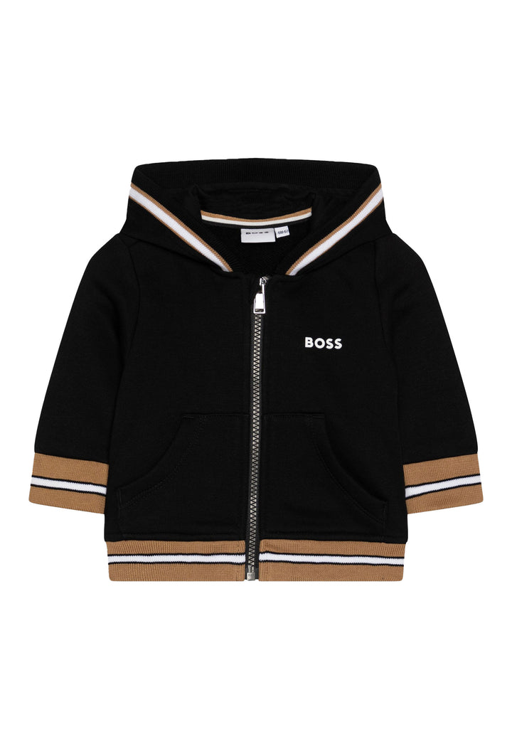 BOSS Cardigan BOSS da BAMBINO - Black