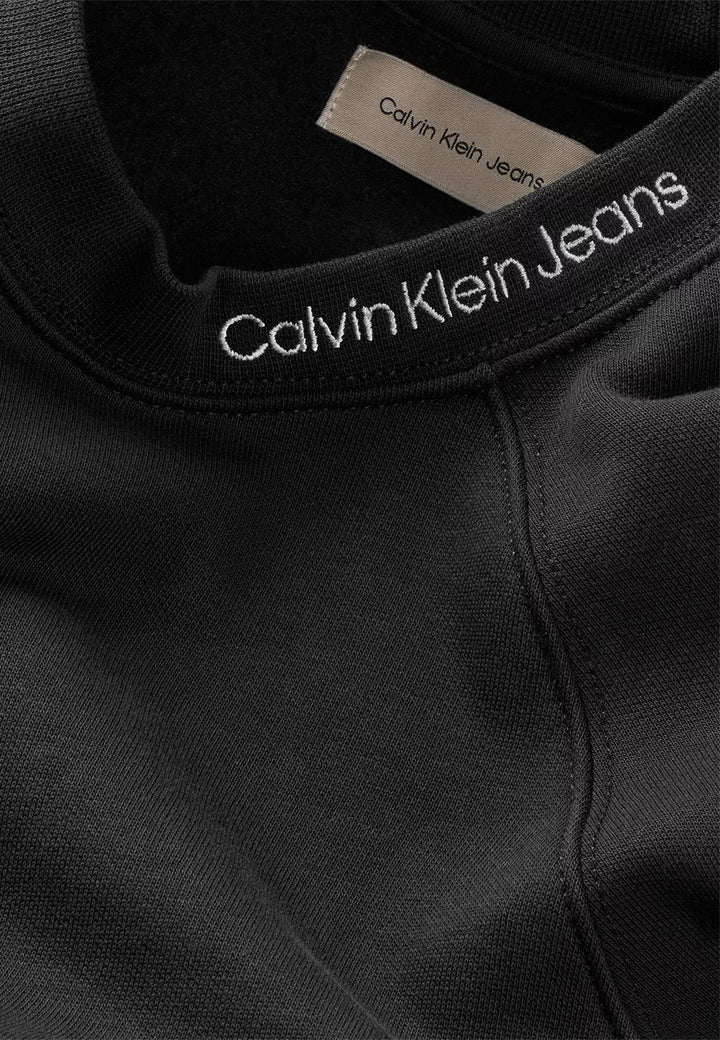 Felpa CALVIN KLEIN JEANS da BAMBINO - Ck Black