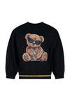 FUN FUN Felpa FUN FUN da BAMBINA - Black
