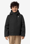Giubbotto K-WAY da BAMBINO - Black pure