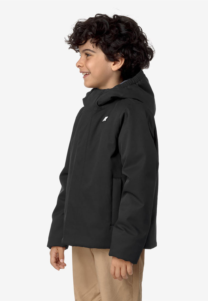 Giubbotto K-WAY da BAMBINO - Black pure