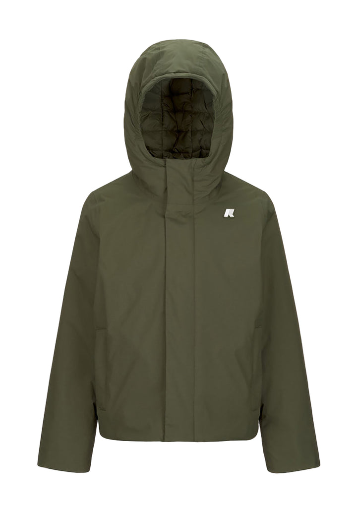 Giubbotto K-WAY da BAMBINO - Green Cypress