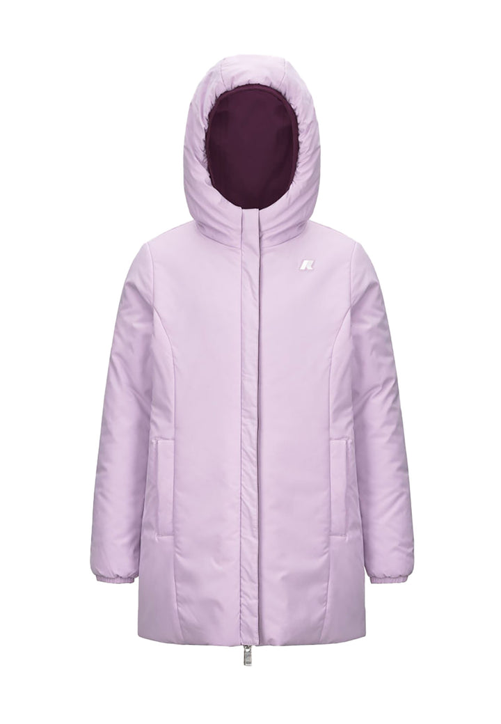 Giubbotto K-WAY da BAMBINA - Violet Dk Purple