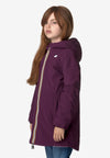K-WAY Jacket for GIRLS - Violet Dk Purple