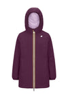 K-WAY Jacket for GIRLS - Violet Dk Purple