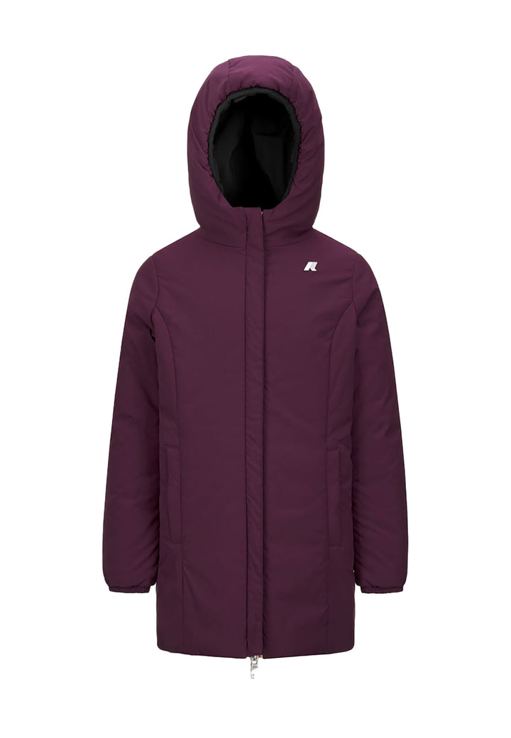 K-WAY Jacket for GIRLS - Black pure