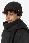 K-WAY Hat for CHILDREN - Black pure