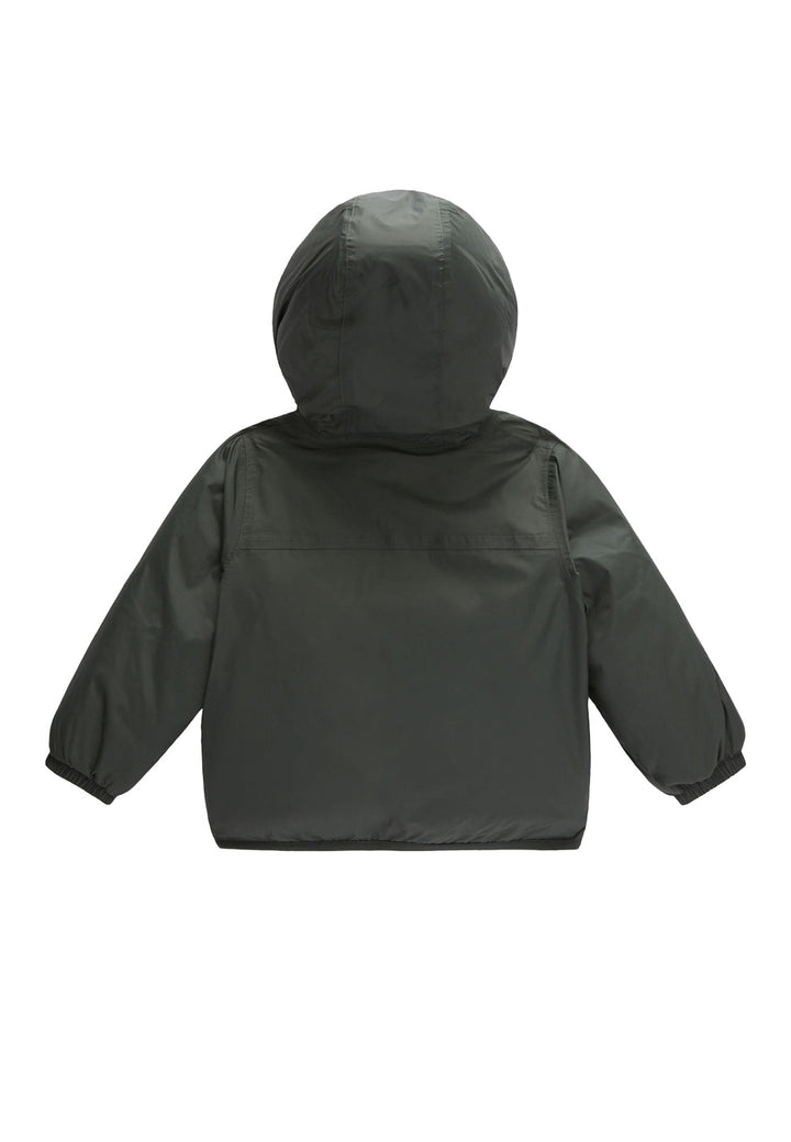 Giubbotto K-WAY da BAMBINI - Green blackish