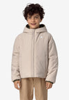 K-WAY Jacket for CHILDREN - Green Cypress - Beige