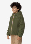 K-WAY Jacket for CHILDREN - Green Cypress - Beige