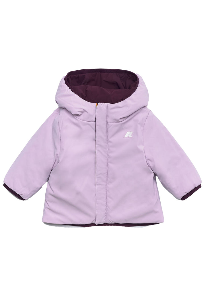Giubbotto K-WAY da BAMBINO - Violet Dk Purple