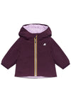 Giubbotto K-WAY da BAMBINO - Violet Dk Purple