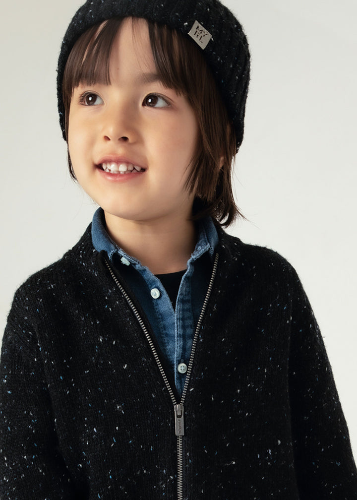 MAYORAL Cardigan for BOYS - Blue tweed