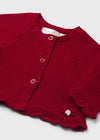 MAYORAL NEWBORN Cardigan for BABY GIRL - Red