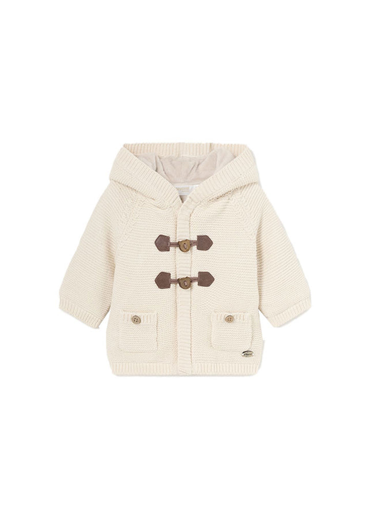 MAYORAL NEWBORN Cardigan for BABY - Ceramic