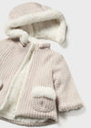 MAYORAL NEWBORN Cardigan for BABY GIRL - Walnut vigor