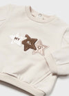 Felpa MAYORAL NEWBORN da NEONATO - Ceramica