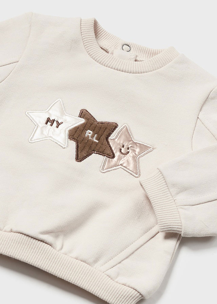Felpa MAYORAL NEWBORN da NEONATO - Ceramica