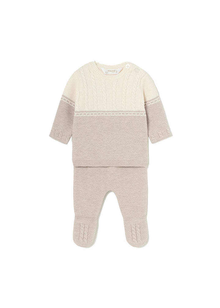 BABY BABY MAYORAL NEWBORN outfit - Vigour walnut