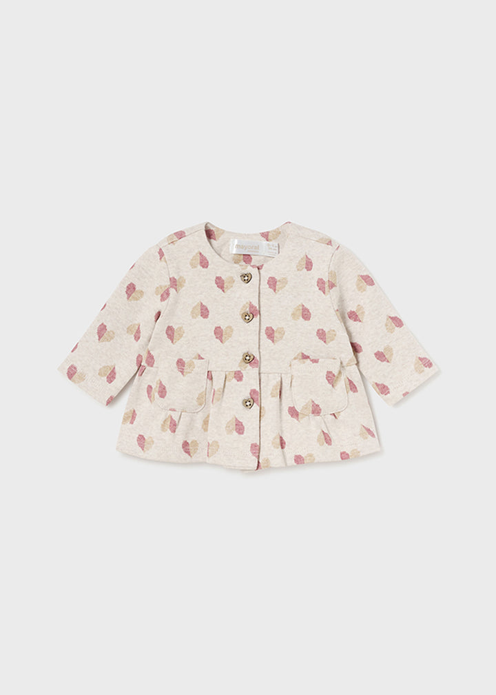 MAYORAL NEWBORN Baby Girl Set - Mid rose v