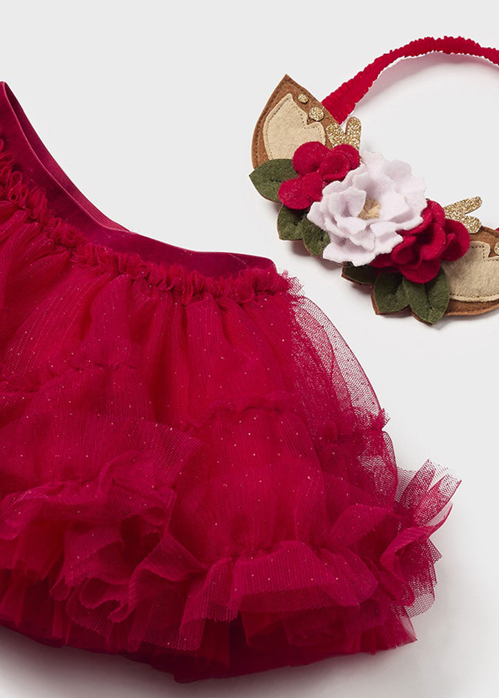 Gonna MAYORAL NEWBORN da NEONATA - Rosso