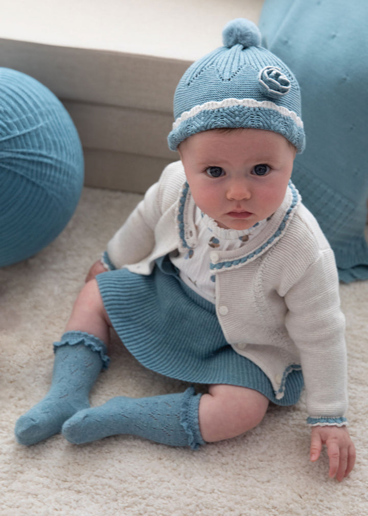 MAYORAL NEWBORN Baby Girl Set - Iceberg vi