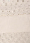 MAYORAL NEWBORN Blanket for NEWBORNS - Milk vig