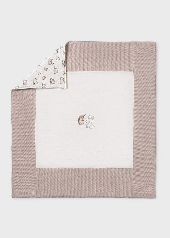 MAYORAL NEWBORN Blanket for NEWBORNS - Walnut vigor