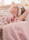 MAYORAL NEWBORN Blanket for NEWBORNS - Pink Rubor