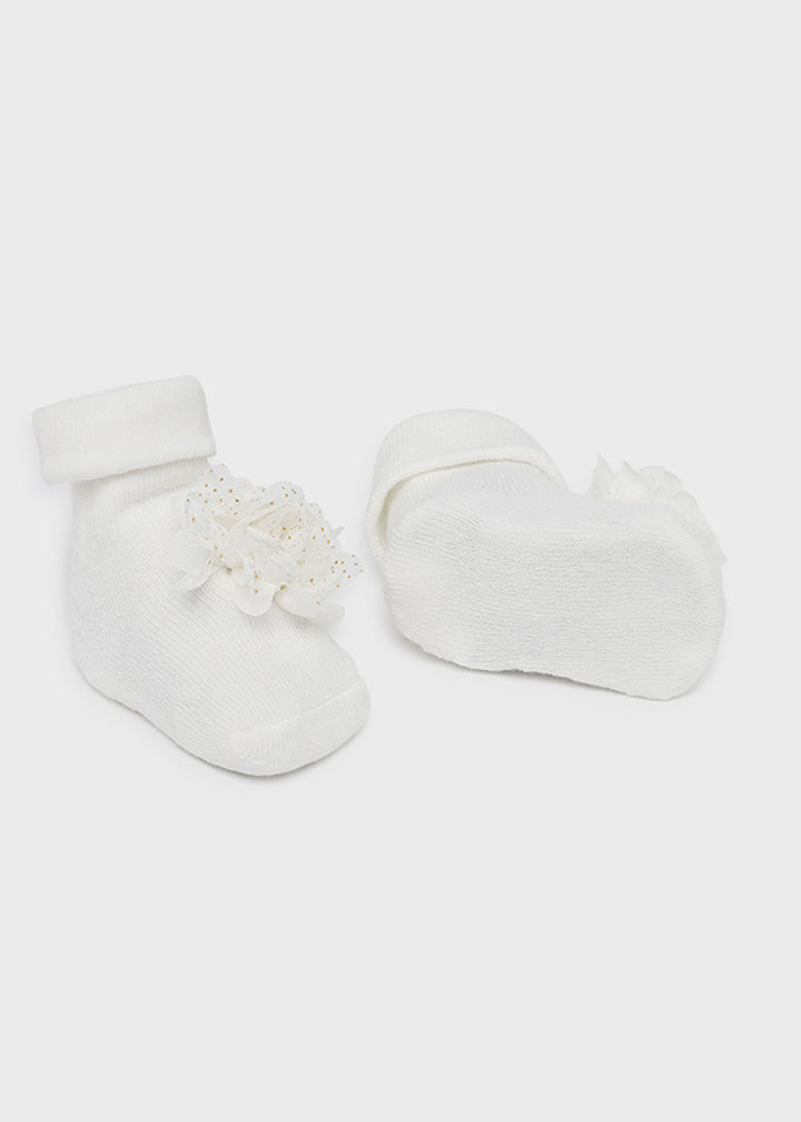 Calzini MAYORAL NEWBORN da NEONATA - Ecrù