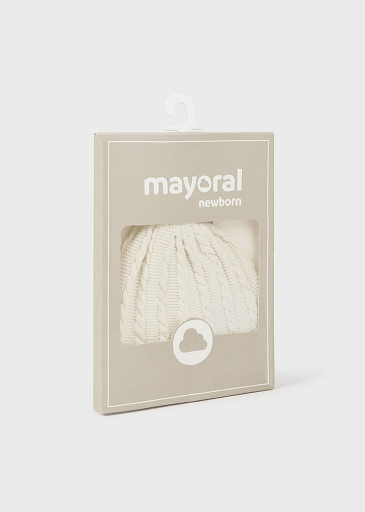 MAYORAL NEWBORN Hat for NEWBORN - Ecru