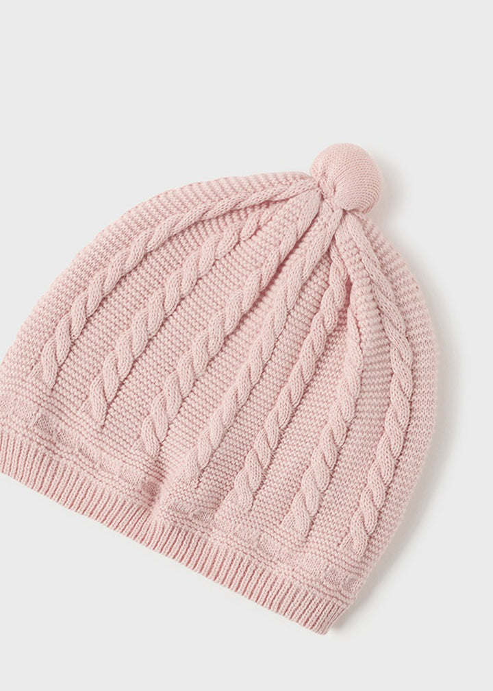 MAYORAL NEWBORN Hat for BABY - Baby Pink