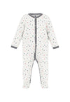 PETIT BATEAU Tutina PETIT BATEAU da NEONATI - MARSHMALLOW/MULTICO