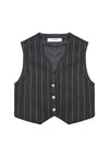 VICOLO Gilet VICOLO da BAMBINA - Dark Grey