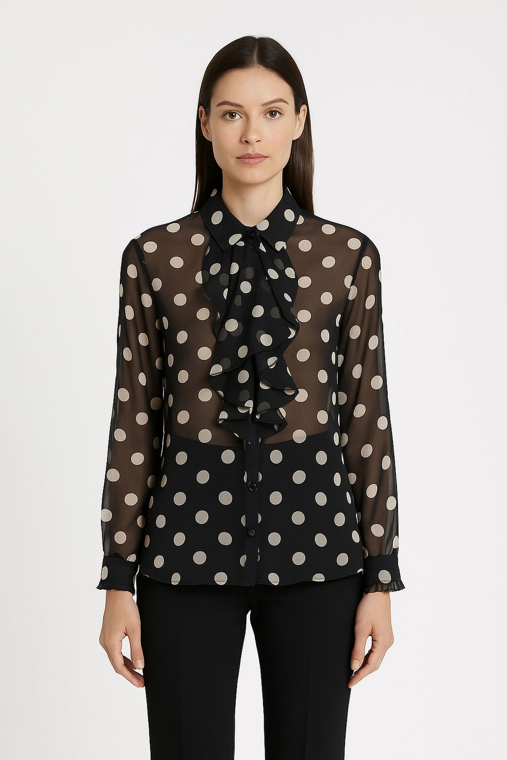 ARTIGLI Camicia ARTIGLI da DONNA - Nero Avorio