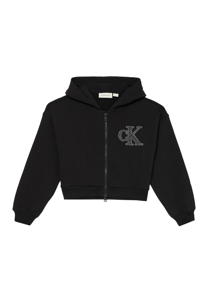 CALVIN KLEIN JEANS Felpa CALVIN KLEIN JEANS da BAMBINA - Ck Black