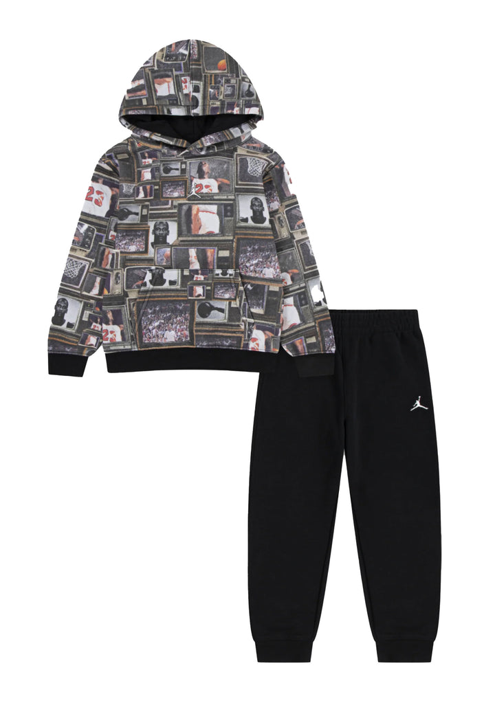 JORDAN Completo JORDAN da BAMBINO - Black