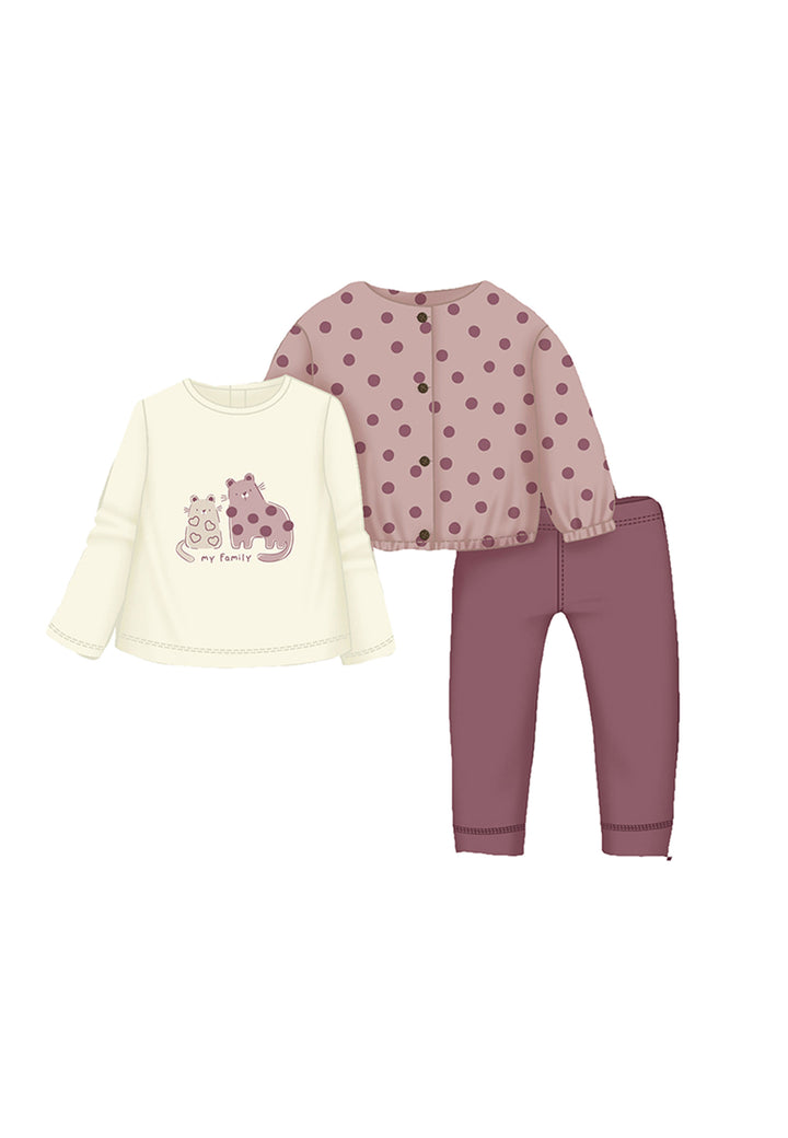 Completo MAYORAL da BAMBINA - ROSATO