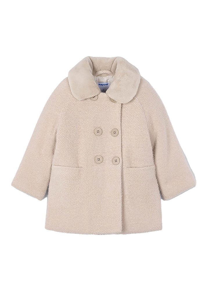 Cappotto MAYORAL da BAMBINA - Sabbia mez