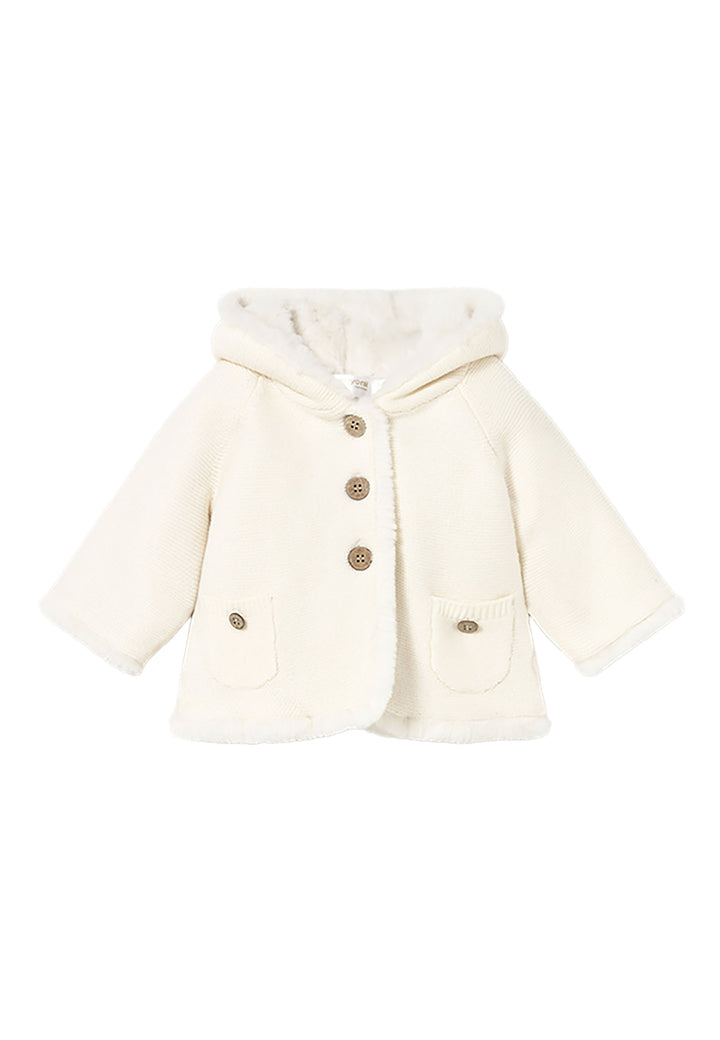 MAYORAL NEWBORN Cardigan MAYORAL NEWBORN da NEONATA - Crema