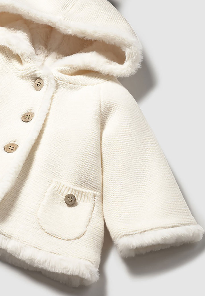 MAYORAL NEWBORN Cardigan MAYORAL NEWBORN da NEONATA - Crema