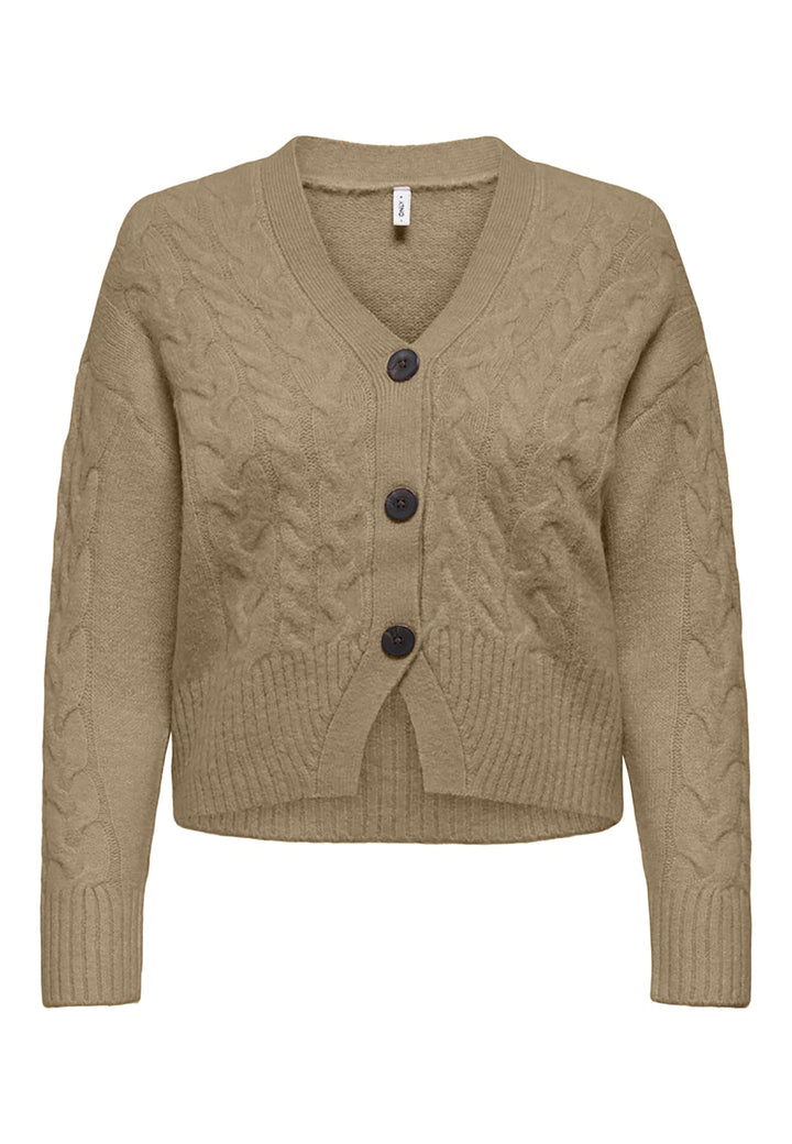 ONLY Cardigan ONLY da DONNA - BROWN