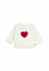 PETIT BATEAU Felpa PETIT BATEAU da BAMBINA - Milk
