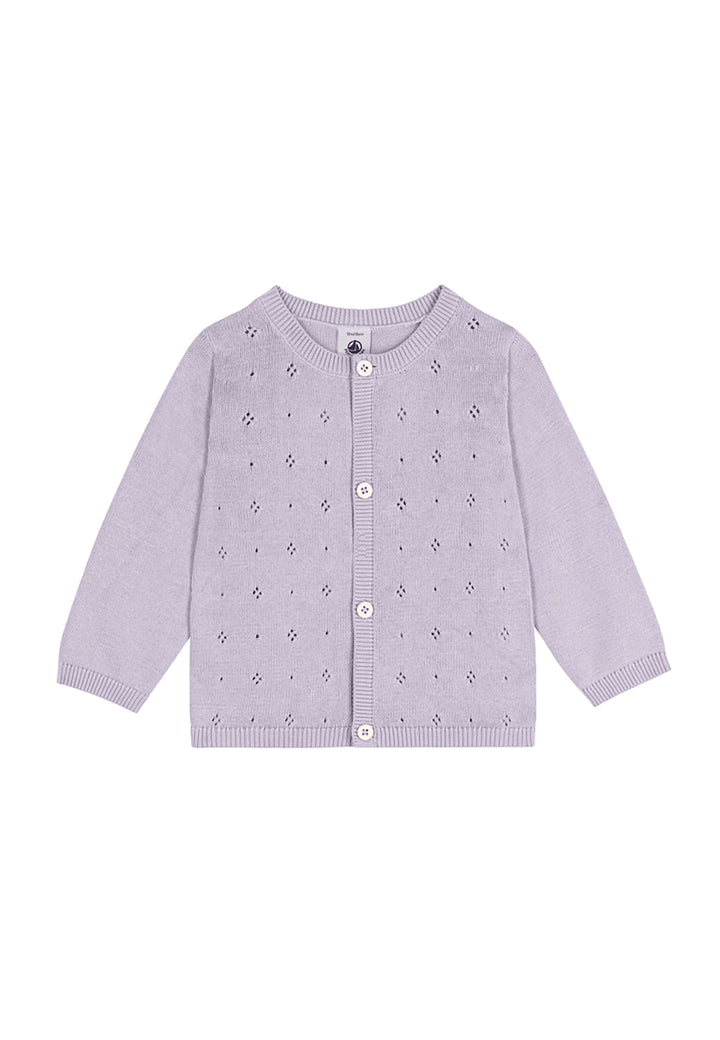 PETIT BATEAU Cardigan PETIT BATEAU da BAMBINA - Parme