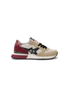 SUN68 Sneakers SUN68 da DONNA - BEIGE / BORDEAUX