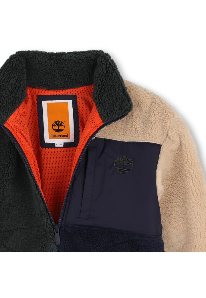 TIMBERLAND Cardigan TIMBERLAND da BAMBINO - Verde