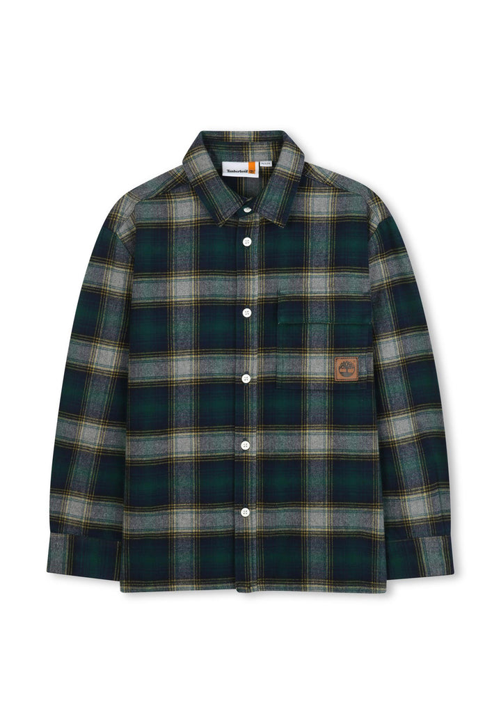 TIMBERLAND Camicia TIMBERLAND da BAMBINO - Verde