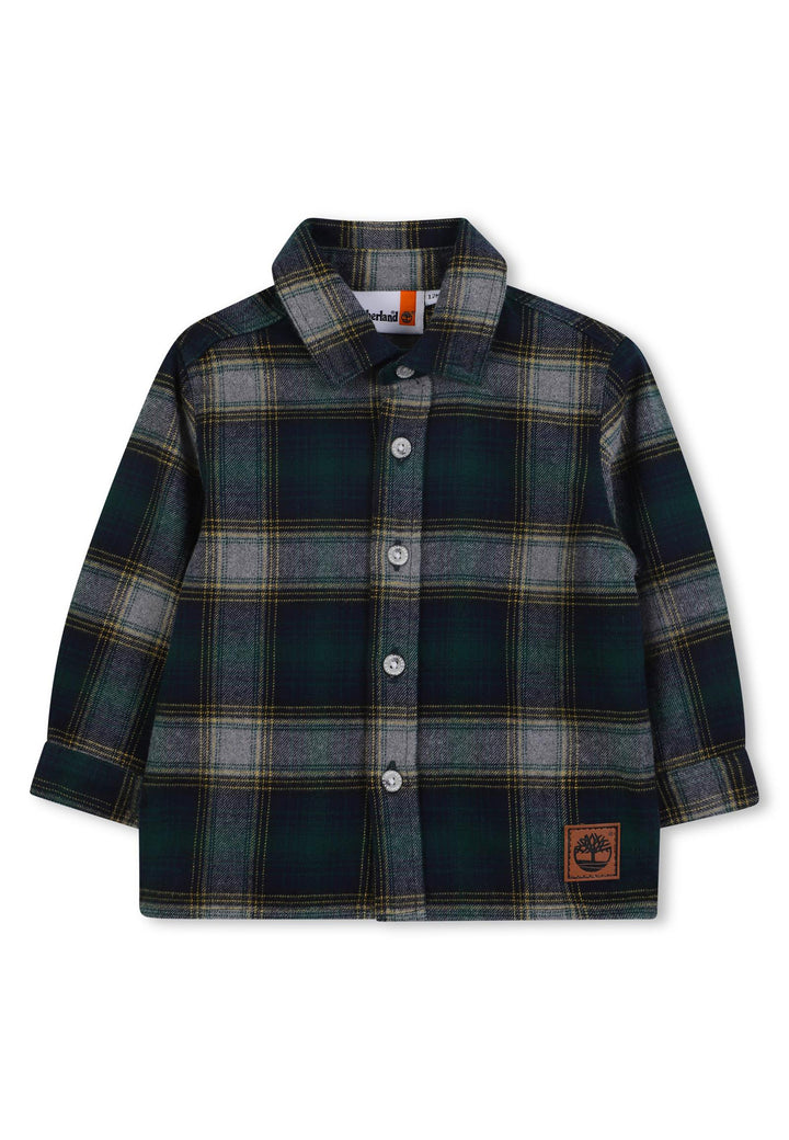 TIMBERLAND Camicia TIMBERLAND da BAMBINO - Verde