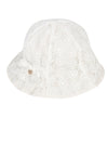 Baby girl lace perforated hat